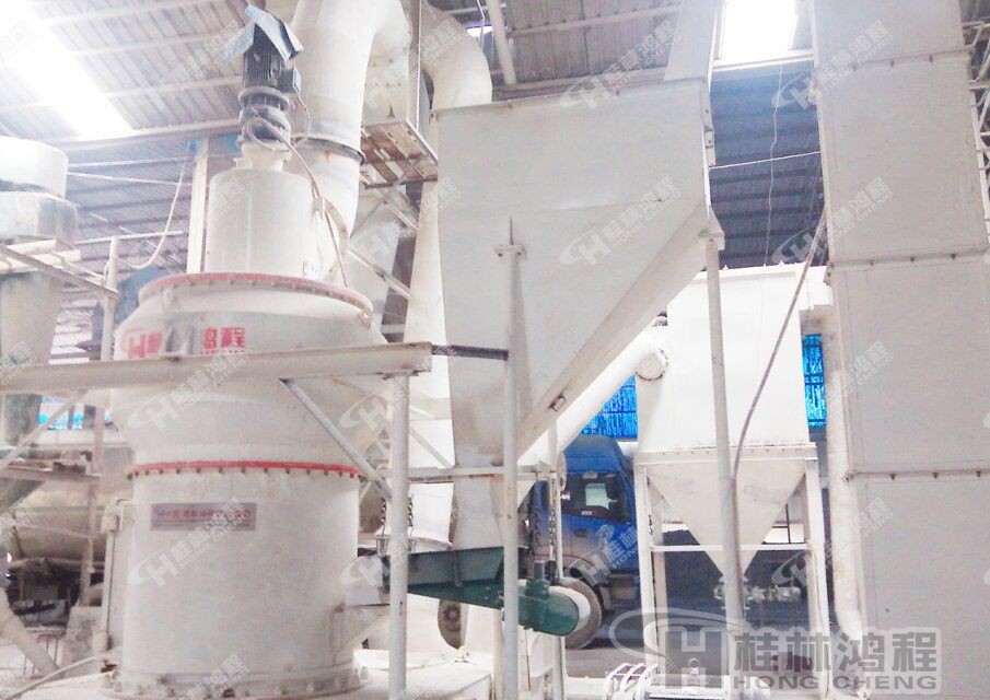 HC1300，325目錳礦石磨粉設備，錳礦石雷蒙磨粉機配置方案